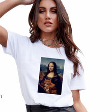 Load image into Gallery viewer, Perfume Printed Casual Woman T-Shirt