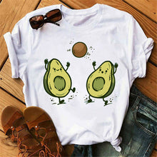 Load image into Gallery viewer, Cute Avocado Casual Woman T-Shirt