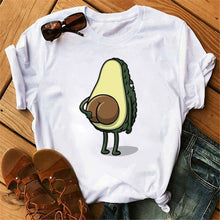 Load image into Gallery viewer, Cute Avocado Casual Woman T-Shirt