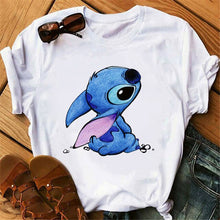 Load image into Gallery viewer, Cute Lilo Stitch Women T-Shirt