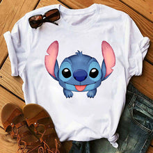 Load image into Gallery viewer, Cute Lilo Stitch Women T-Shirt