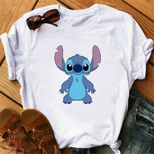 Load image into Gallery viewer, Cute Lilo Stitch Women T-Shirt