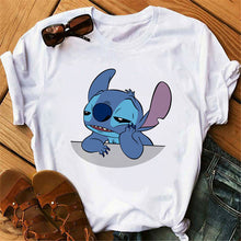 Load image into Gallery viewer, Cute Lilo Stitch Women T-Shirt