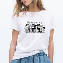 Load image into Gallery viewer, Friends How You Doin Letter Print Women T-Shirt