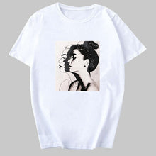 Load image into Gallery viewer, High Heels Shoes Printed Casual Women T-shirt
