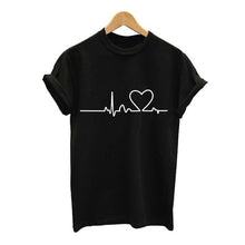 Load image into Gallery viewer, Love Printed Casual Woman T-Shirt