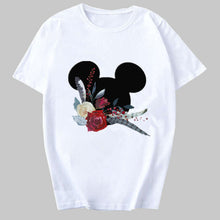 Load image into Gallery viewer, Flower Mouse Printed Casual Woman T-Shirt