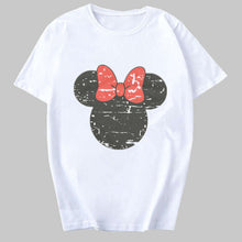 Load image into Gallery viewer, Flower Mouse Printed Casual Woman T-Shirt