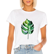 Load image into Gallery viewer, Leaves Casual Woman T-Shirt