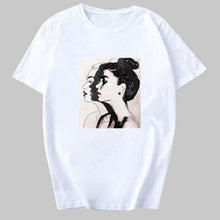 Load image into Gallery viewer, Cool head Girl Printed Casual Woman T-Shirt