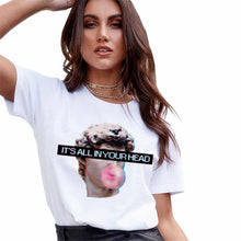 Load image into Gallery viewer, Colored Lips Printed Woman T-Shirt