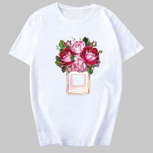 Load image into Gallery viewer, Cool Perfume Bottle Printed Woman T-Shirt