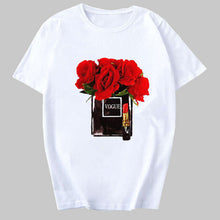 Load image into Gallery viewer, Flower Printed Casual Woman T-Shirt