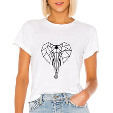 Load image into Gallery viewer, Fox Geometric Casual Woman T-Shirt