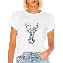 Load image into Gallery viewer, Fox Geometric Casual Woman T-Shirt