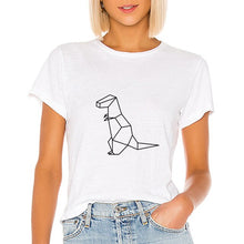 Load image into Gallery viewer, Fox Geometric Casual Woman T-Shirt