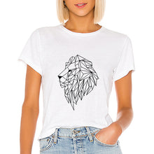 Load image into Gallery viewer, Fox Geometric Casual Woman T-Shirt