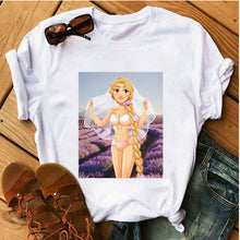 Load image into Gallery viewer, Ladies New Couple Printed Women T-Shirt