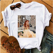 Load image into Gallery viewer, Ladies New Couple Printed Women T-Shirt