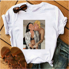 Load image into Gallery viewer, Ladies New Couple Printed Women T-Shirt