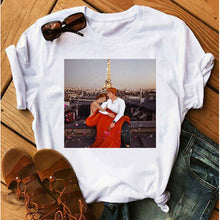 Load image into Gallery viewer, Ladies New Couple Printed Women T-Shirt
