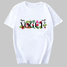 Load image into Gallery viewer, VOGUE Flowers Printed Casual Woman T-Shirt