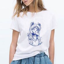 Load image into Gallery viewer, Sailor Moon Summer Woman T-Shirt

