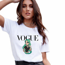 Load image into Gallery viewer, Lips Printed Casual Woman T-Shirt
