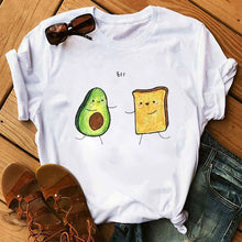 Load image into Gallery viewer, Cute Avocado Casual Woman T-Shirt
