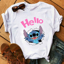 Load image into Gallery viewer, Cute Lilo Stitch Women T-Shirt
