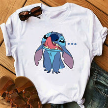 Load image into Gallery viewer, Cute Lilo Stitch Women T-Shirt
