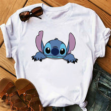Load image into Gallery viewer, Cute Lilo Stitch Women T-Shirt
