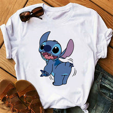 Load image into Gallery viewer, Cute Lilo Stitch Women T-Shirt
