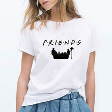 Load image into Gallery viewer, Friends How You Doin Letter Print Women T-Shirt
