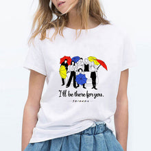 Load image into Gallery viewer, Friends How You Doin Letter Print Women T-Shirt
