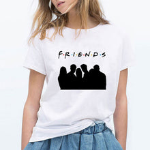 Load image into Gallery viewer, Friends How You Doin Letter Print Women T-Shirt
