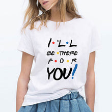 Load image into Gallery viewer, Friends How You Doin Letter Print Women T-Shirt
