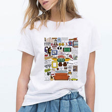 Load image into Gallery viewer, Friends How You Doin Letter Print Women T-Shirt
