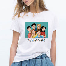 Load image into Gallery viewer, Friends How You Doin Letter Print Women T-Shirt
