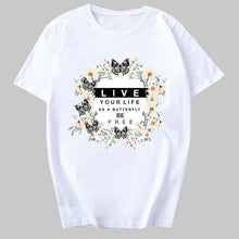 Load image into Gallery viewer, Flower Printed Casual Woman T-Shirt

