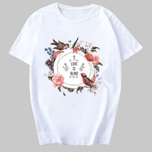 Load image into Gallery viewer, Flower Printed Casual Woman T-Shirt
