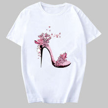 Load image into Gallery viewer, Flower Printed Casual Woman T-Shirt
