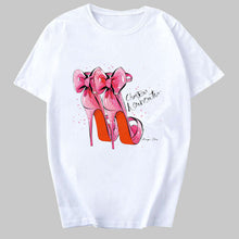 Load image into Gallery viewer, High Heels Printed Casual Woman T-Shirt

