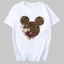 Load image into Gallery viewer, Flower Mouse Printed Casual Woman T-Shirt

