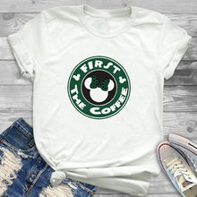 Load image into Gallery viewer, Flower Mouse Printed Casual Woman T-Shirt
