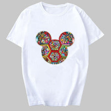 Load image into Gallery viewer, Flower Mouse Printed Casual Woman T-Shirt
