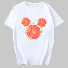 Load image into Gallery viewer, Flower Mouse Printed Casual Woman T-Shirt
