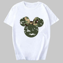Load image into Gallery viewer, Flower Mouse Printed Casual Woman T-Shirt

