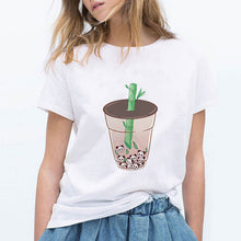 Load image into Gallery viewer, Leaves Casual Woman T-Shirt
