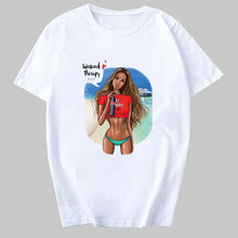 Load image into Gallery viewer, Cool Female Printed Casual Woman T-Shirt

